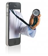 Stethoscope on a smartphone