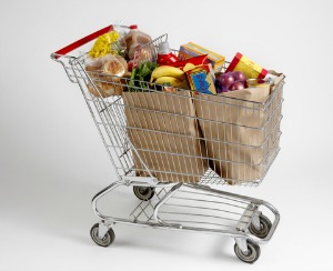 shopping cart full of groceries, featured on MarketResearch.com www.blog.marketresearch.com