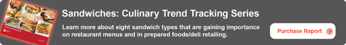 Sandwiches: Culinary Trend Tracking Series