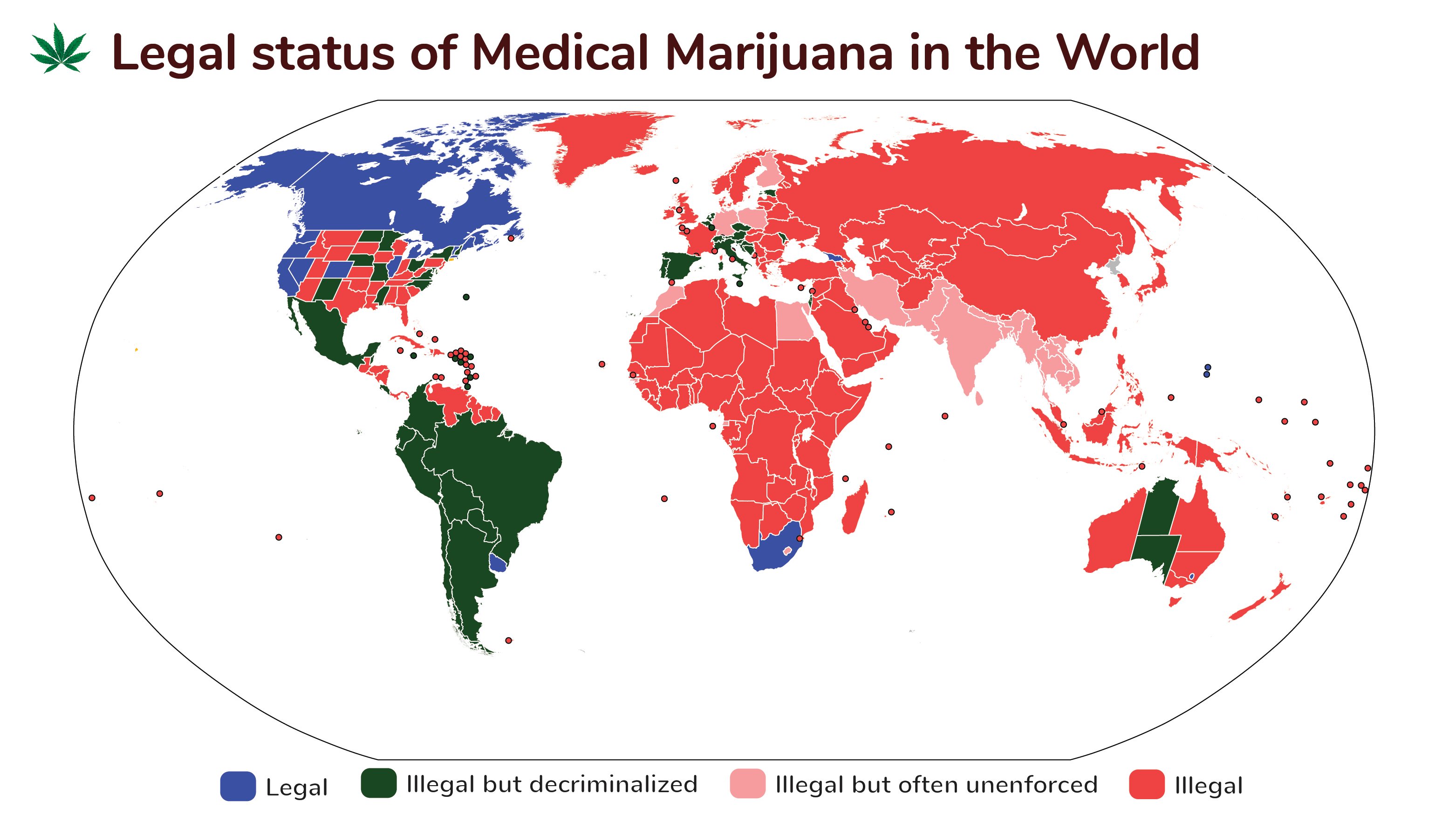medical marijuana legalization map