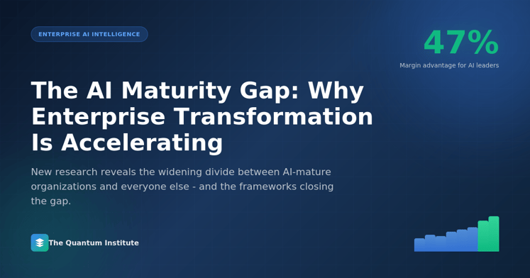 The AI Maturity Gap: Why Enterprise Transformation Is Accelerating in 2026