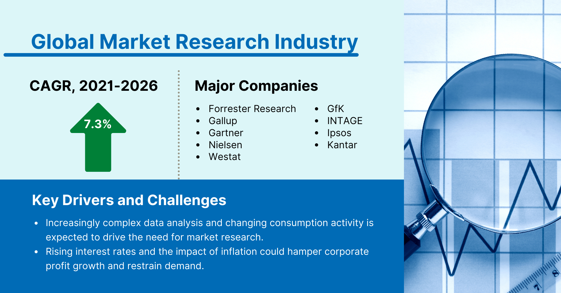 Global Market Research Industry Statistics Infographic