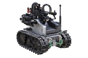 Robots used in the military